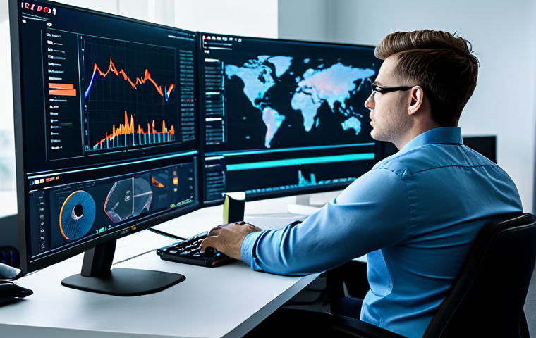 A professional esports analyst, focused and contemplative, wearing a modest business shirt. They are seated at a clean, modern desk in a well-lit office, surrounded by abstract, glowing data visualizations on large holographic screens. The scene emphasizes strategic thought and real-time analysis of complex game dynamics. fully clothed, appropriate attire, safe for work, perfect anatomy, correct proportions, natural pose, well-formed hands, proper finger count, natural body proportions, professional photography, high quality, family-friendly.