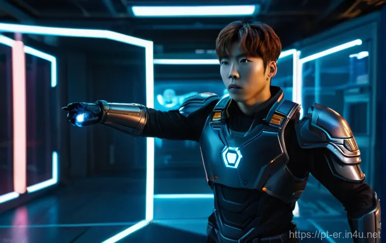 이터널리턴 시즌별 캐릭터 변화 - **Prompt 1: Hyunwoo's Post-Nerf Adaptation** A highly detailed, dynamic illustration of Hyunwoo,...