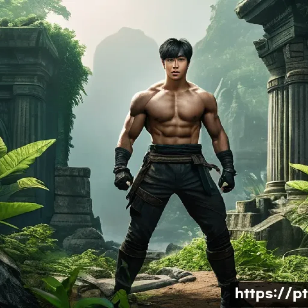 이터널리턴 초보자용 클래스 추천 - **Hyunwoo, the Indomitable Protector:** A powerful, muscular man named Hyunwoo, from the game Et...