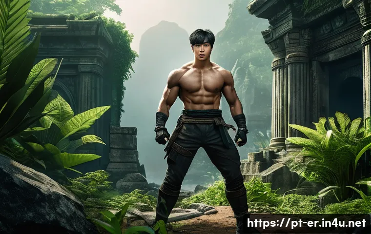 이터널리턴 초보자용 클래스 추천 - **Hyunwoo, the Indomitable Protector:** A powerful, muscular man named Hyunwoo, from the game Et...