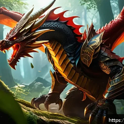 Home 17 이터널리턴 프리미엄 아이템 획득 - A fierce battle scene set in a detailed, lush forest map from Eternal Return, focusing on a heroic c...