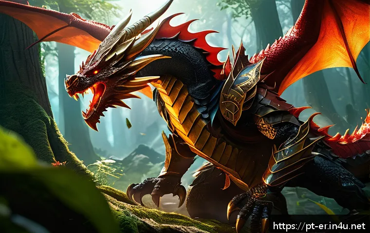 이터널리턴 프리미엄 아이템 획득 - A fierce battle scene set in a detailed, lush forest map from Eternal Return, focusing on a heroic c...